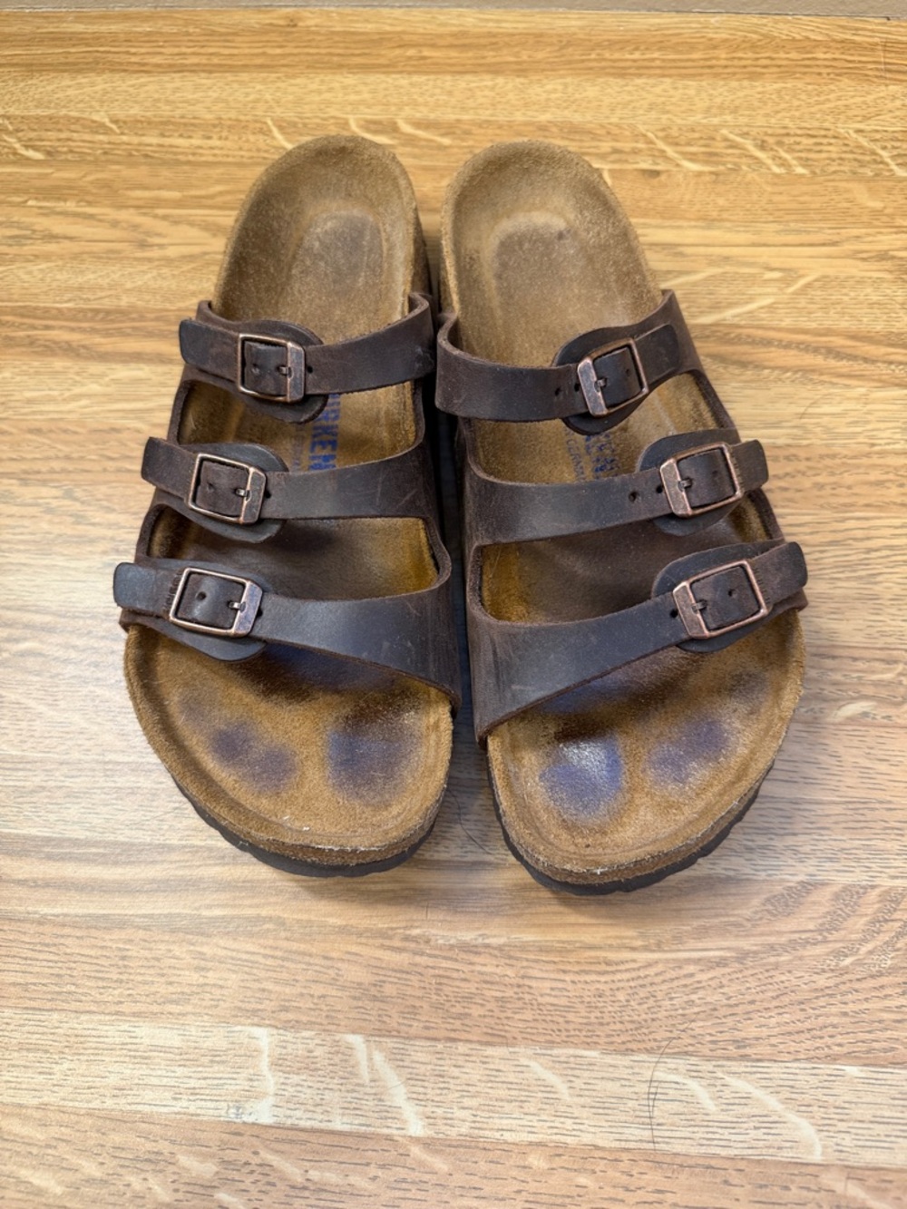 Birkenstock Florida Soft Footbed Habana Oiled Leather 38